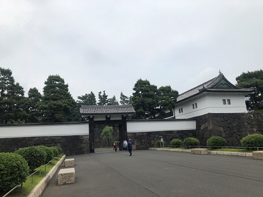 旧江戸城桜田門の高麗門です